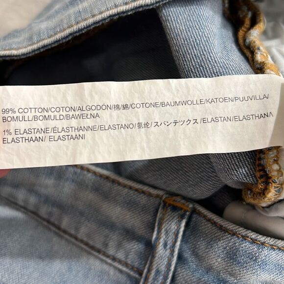 EVIDNT Verona skinny Ankle step hem destroyed jeans size 27 NWT - Picture 12 of 13